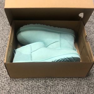 Sky Blue Ultra Mini Uggs size 9